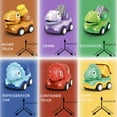 thumbnail image 2 of Kids Dinosaur Toy, 6Pcs Pull Back Construction Cars With Play Mat For Toddler, Baby, 2 of 4