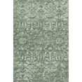 thumbnail image 2 of Addison Rugs Mayfield Washable Traditional Serpentine Green Rectangle Rug, 8' x 10', 2 of 6