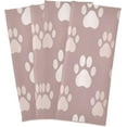thumbnail image 2 of Dreamtimes Soft Absorbent Reusable Kitchen Towels, Set of 1|28x18 in, Foot Puppy Dining Kitchen Living Room Tea Towels Dish Towels Decorative Towels, 2 of 7