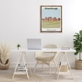 thumbnail image 4 of Stupell Industries Contemporary Stonehenge Landmark Architecture Brown Floating Frame Canvas Art, 25 x 31, by Regina Moore, 4 of 8