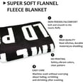 thumbnail image 5 of Blanket for Men - Birthday, Christmas, Father''s Day Gift Ideas for Him, Dad, Grandpa, Uncle - Unique Funny Throw 60"X50" (Black), 5 of 6