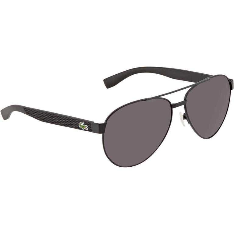 Lacoste Unisex Aviator Sunglasses L185S 001 60 in Matte  display picture 2
