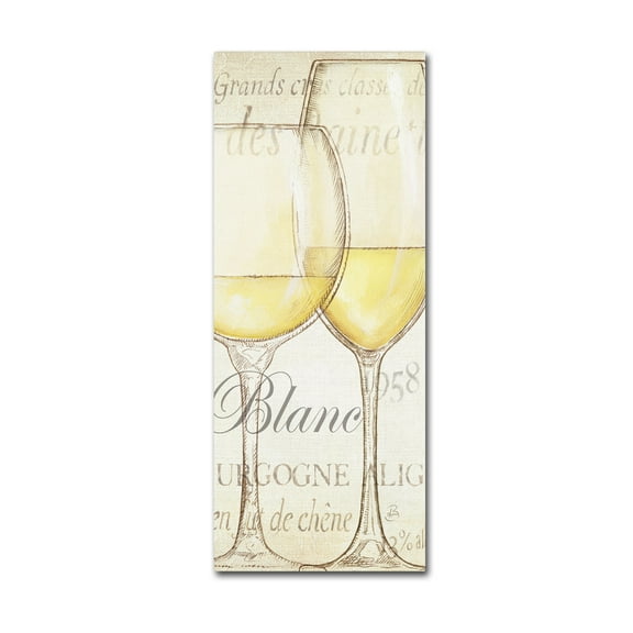 Trademark Fine Art 'Les Blancs' Canvas Art by Daphne Brissonnet