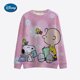 thumbnail image 3 of Sudadera con capucha para mujer, nueva moda de otoño/invierno, sudadera con estampado de dibujos animados de Snoopy Y2K, abrigo de cuello redondo, sudadera holgada de manga larga sin sombrero, 3 of 5