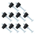thumbnail image 1 of Kit de 10 Pcs de Boulons et Manchons en Acier Inoxydable - Boulons Filetés en T M8*100mm avec Écrous et Rondelles Assortis, Solution de Serrage Robuste pour le Travail du Bois, Fixation et Localisation de Pièces Métalliques, 1 of 6