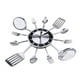 thumbnail image 4 of Reloj de pared de acero Inoxidable de Cocina Perfecl, 4 of 8