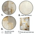 thumbnail image 3 of Designart "Zen Art Of Modern Scandinavian In Beige And Gold" Modern Scandinavian Canvas Wall Art, 3 of 7