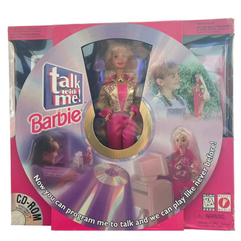 Interactive Talk with Me Barbie Doll with CD ROM (1997) Toy