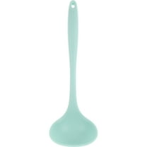 Monyance gravy ladle Silicone Ladle Spoon for Kitchen Cooking and Serving(7.87X2.76X1.18Inches)
