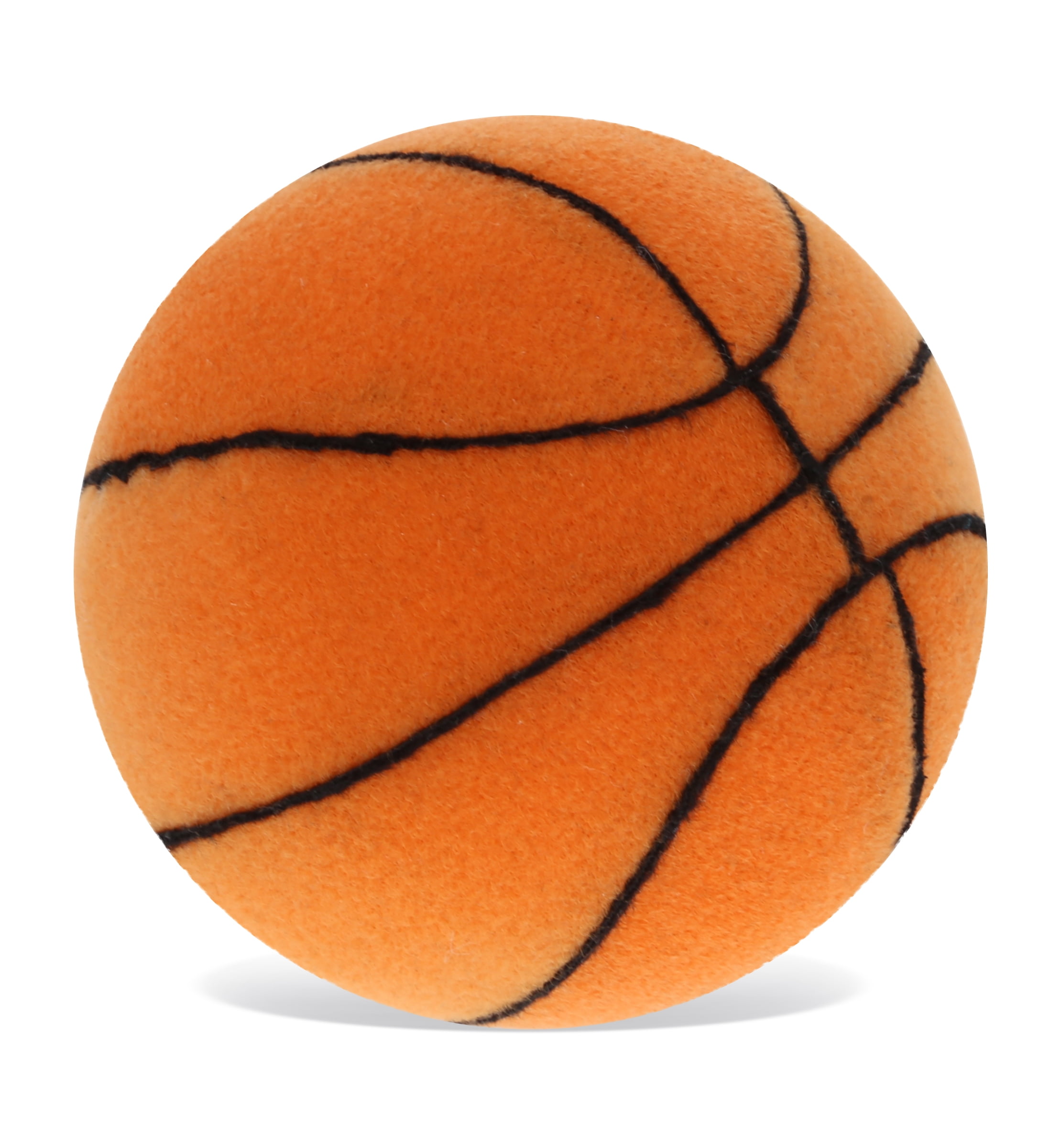 DolliBu Basketball Soft Plush Ball for Kids - 3 inches