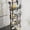 Black-4 Tier, variant on Over the Door Shower Caddy - 3 Tier Adjustable Shower Organizer Hanging with Soap Holder, No Drilling Stainless Steel Bathroom Rack Hanging for Body Wash, Shampoo, Soap, Razor, Black