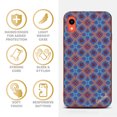 thumbnail image 4 of Case Yard iPhone-XR Case Clear Soft & Flexible TPU Ultra Low Profile Slim Fit Thin Shockproof Transparent Bumper Protective Cover Drop Protective Cell Phone Cases (Moroccan Tile), 4 of 8