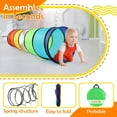 thumbnail image 6 of Moncoland Kids Play Tunnel Tent for Toddlers Colorful Baby Toys for Boys Girls Indoor Outdoor Games, 6 of 7