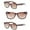 Tortoise/Tortoise, variant on 3 Pair of Classic Bifocal Reading Sunglasses For Men And Women Reading Glasses