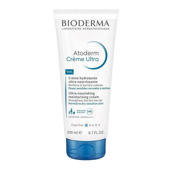 Crema nutritiva Bioderma Atoderm ultra hidrata y protege la piel seca 200 ml