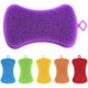 thumbnail image 1 of Esponja de silicona multiusos para cocina, cepillo de limpieza múltiple, escobilla de goma, herramientas de limpieza, esponja de cocina reutilizable, esponja de silicona antibacteriana, 6 piezas 12X6, 1 of 5