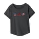 thumbnail image 4 of Camiseta para mujer de verano clásica con cuello redondo para uso diario, oficina, senderismo S, 4 of 7