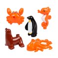 thumbnail image 5 of Grandes bloques de construcción de animales para ensamblar, accesorios compatibles con ladrillos, juegos de zoológico, dinosaurios, creatividad, juguetes de bricolaje para niños, regalo, 5 of 5