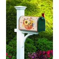 thumbnail image 4 of Fall Pumpkin Magnetic Mailbox Covers 21" X 25.5", Rustic Thanksgiving Halloween Autumn Pumpkin Sunflower Bird Mailbox Wraps Standard Size Harvest Vintage Letter Box Cover for Holiday Banquet Party, 4 of 6