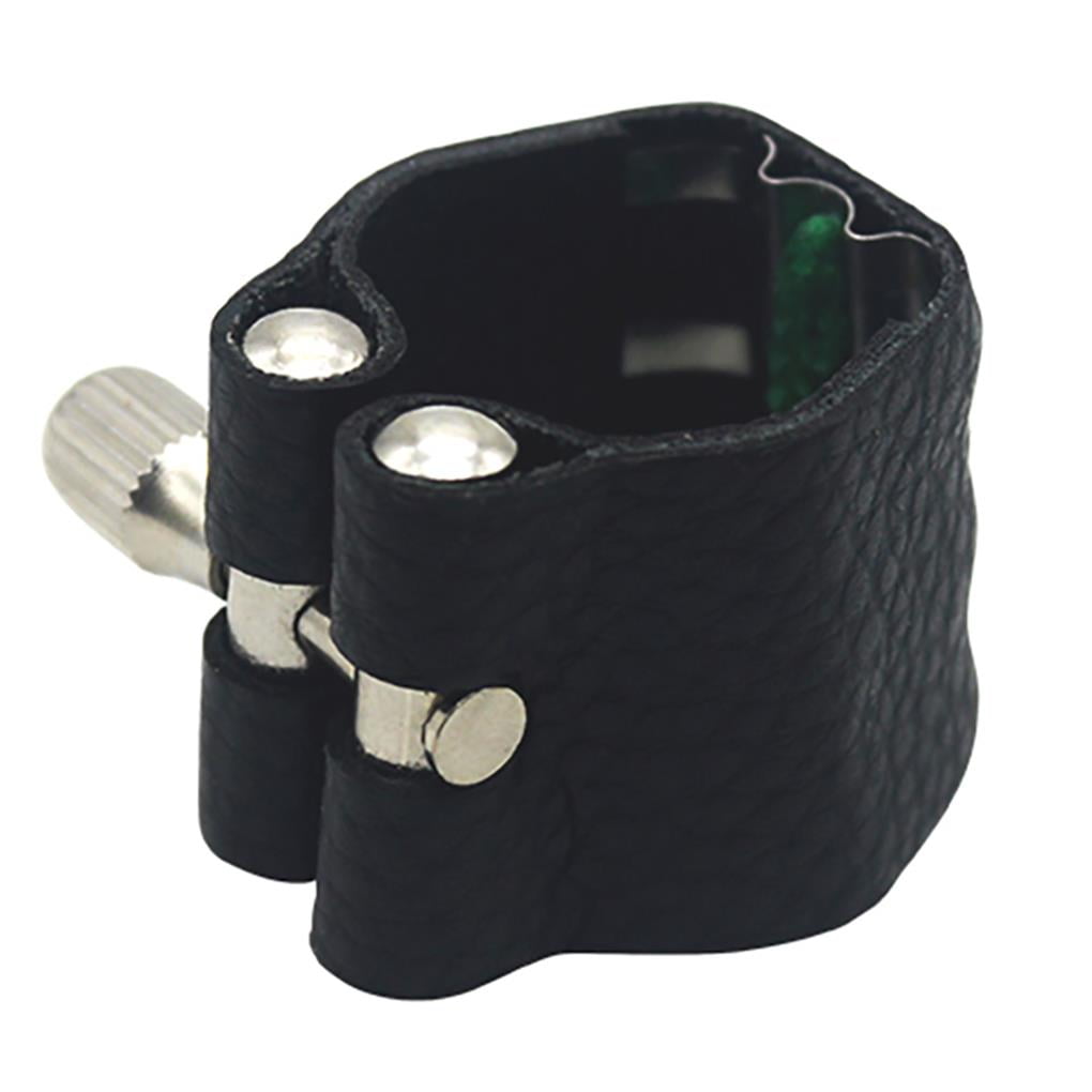 Linyer Mouthpiece Clamp Alto Saxophone Reed Clip Reed Card Instrument Clamp
