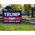 Fall Deals! Sign Double Large 2024 Yard Sign Take America Back Trúmp