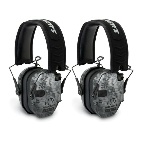 Walkers Razor Digital Ear Muffs (Raid Kryptek, 2-Pack)