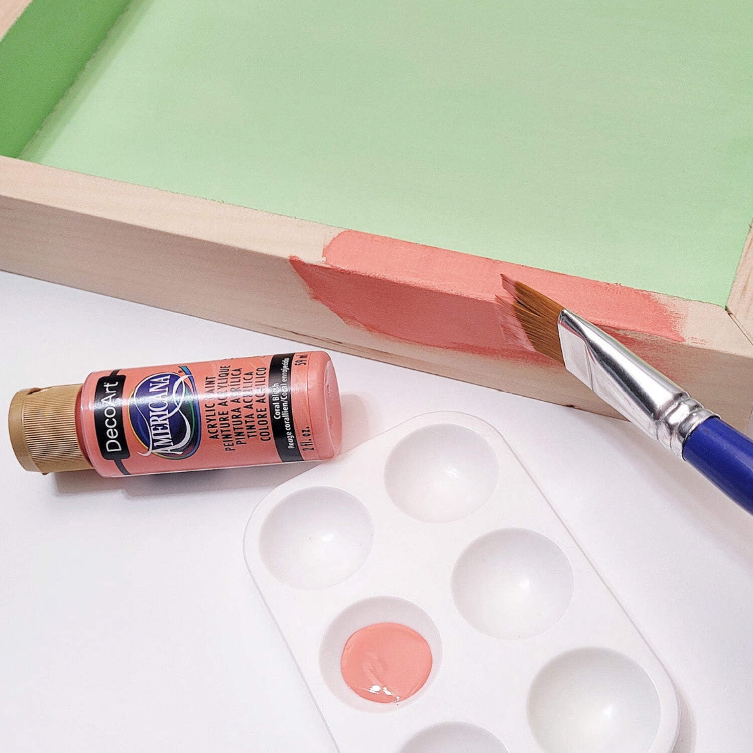 DecoArt Americana Acrylic Paint, 2 oz, Red Color Family, Matte Finish