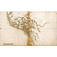 thumbnail image 2 of Vintage Maps 24x16 Gold Ornate Wood Framed with Double Matting Museum Art Print Titled - Portuguese map of The Low Countries 1630, 2 of 4