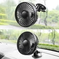 thumbnail image 2 of Riwesomey Miniventilador de coche con ventosa de 12V y 24V, ventiladores de aire automáticos ajustables de bajo ruido, aire acondicionado para coche, Vehículos, repuestos y accesorios Mis Riwesomey VI006734-00, 2 of 6