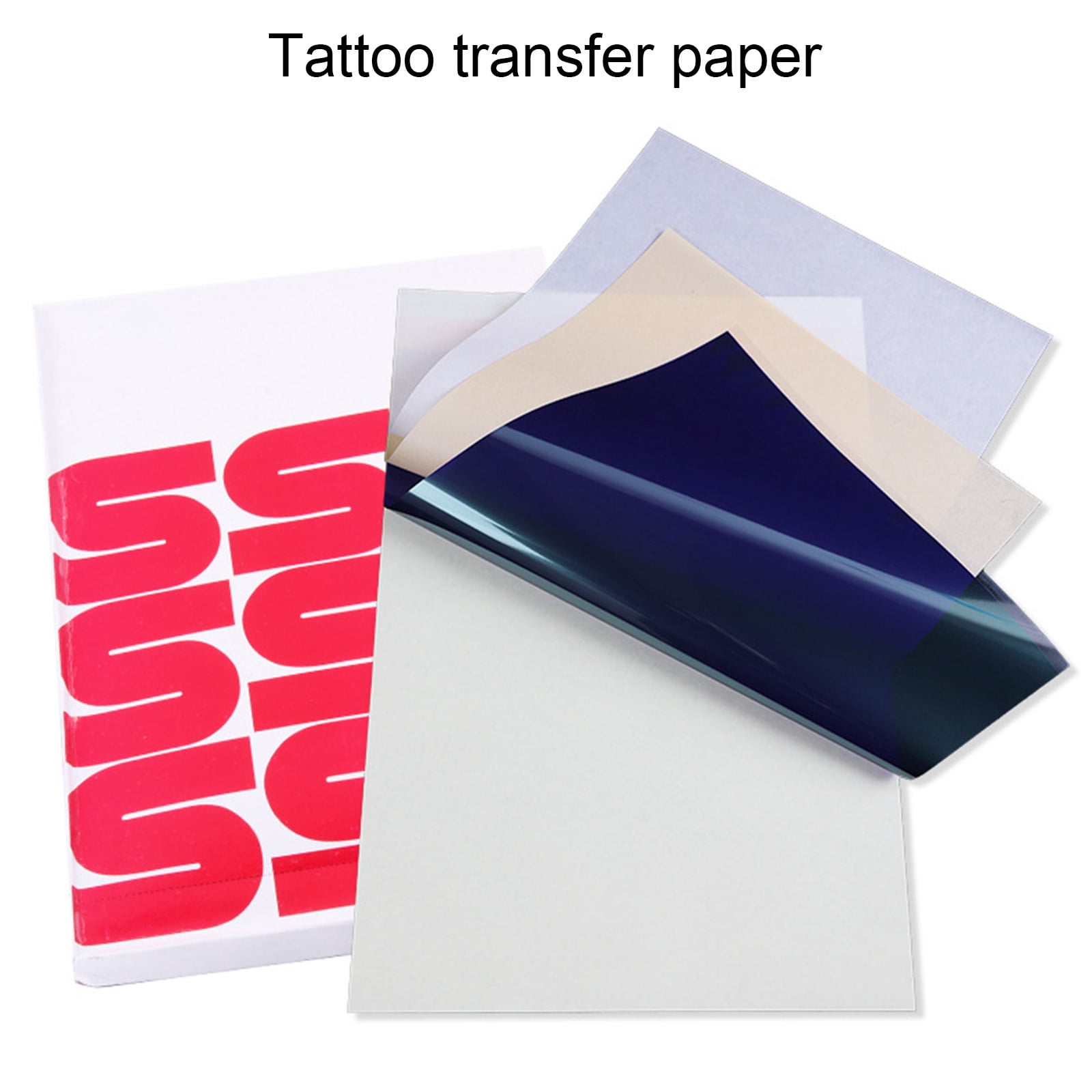 Tattooing Thermal Transfer Paper 100 Sheets For Accurate And Lasting Design Transfers Suitable For Tattooing Artist