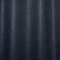 thumbnail image 2 of Quality Home Faux Leather Grommet Top Insulated Curtain - 52" x 84" - BLACK (Set of 2 Panels), 2 of 3
