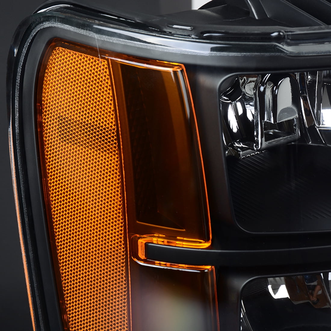 RVNI Headlights Fit for 2007-2013 GMC Sierra 1500/2007-2014 2500HD 3500HD Replacement