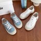 thumbnail image 5 of Platform Canvas Shoes, Schoolchildren, Soft Soles, Women's Shoes, Fashion, Slip-On Sneakers, Casual Shoes, Breathable, Comfort, 5 of 5