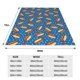 thumbnail image 3 of Fotbe Hot Dog 1 Manta de Franela Acolchonada con Estampado, Súper Suave y Esponjosa, Extra Grande para Sofá, Cama, Uso Todo el Año-50"x40", 3 of 7