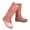 Pink, variant on Oyedens Winter Knee Length Rain Boots for Women with Lined Warm Waterproof Garden Tall Rainboots