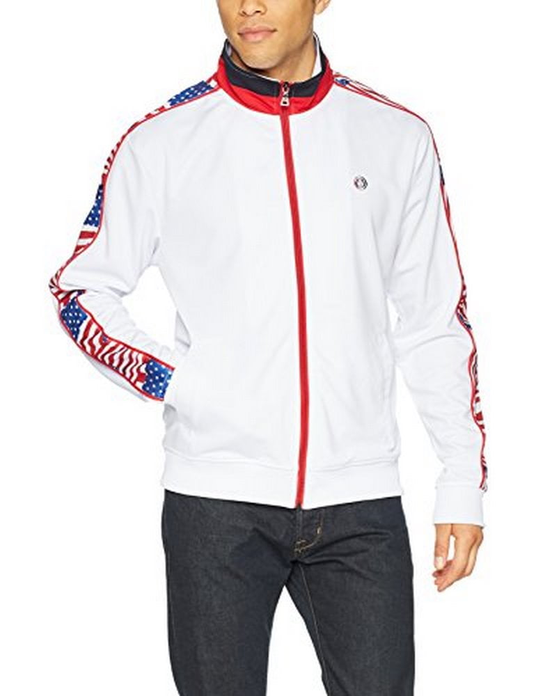 Southpole mens Full-zip Athletic Track Jacket 