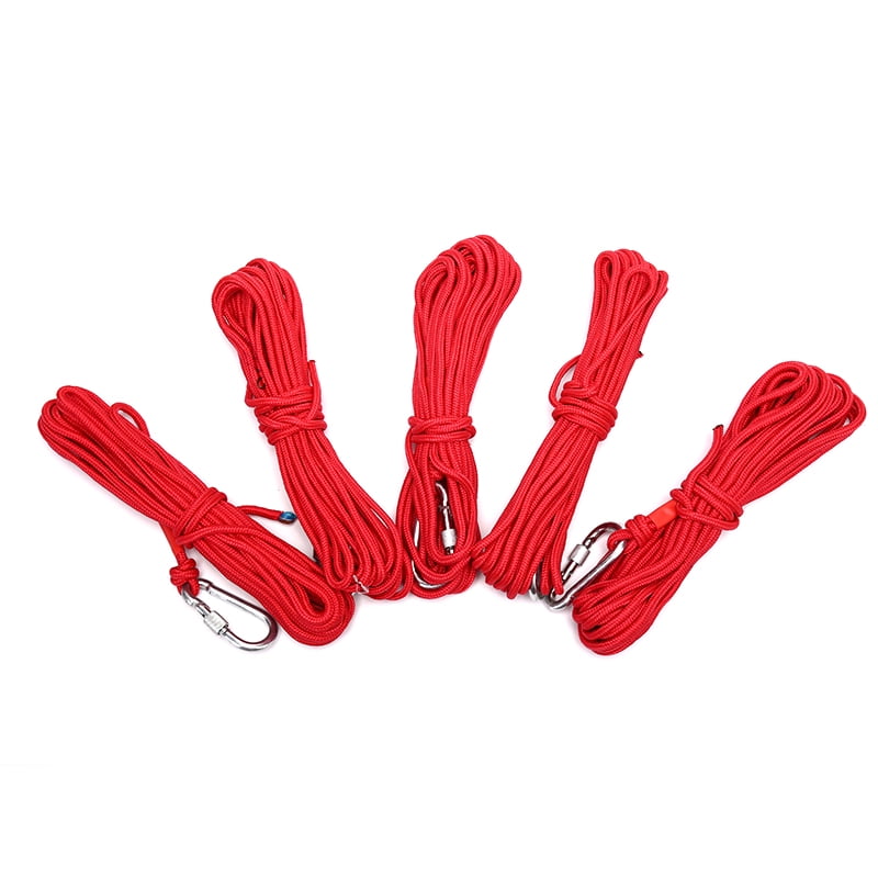 10M Red Fishing Magnets Rope Strong Search Magnets Fishing Pot Fishing Magnc7 