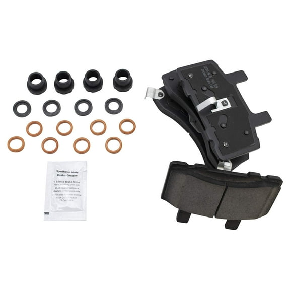 TRQ Front Ceramic Brake Pad Kit for Chevy Dodge GMC 2500 3500 Pickup Truck BFA73128 Fits select: 1998-1999 CHEVROLET TAHOE, 1992-1999 CHEVROLET SUBURBAN