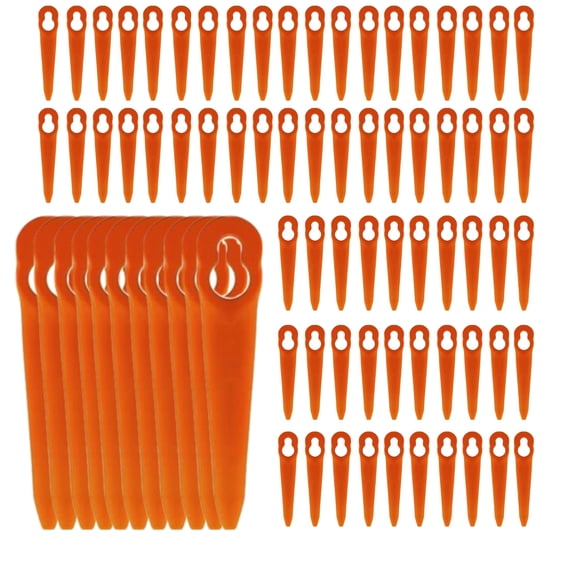 120Pcs Replacement Plastic Blades Compatible with STIHL Polycut 2-2 Polycut 3-2 FSA 45 FSA 57 FSE 52 strimmer
