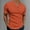 Orange, variant on Wancir Men's V-Neck Compression Shirts Quick Dry Short Sleeve T-Shirts Sports Undershirts Baselayer Tee Tops