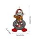thumbnail image 3 of Christmas Decoration Supplies Christmas Small Doll Old Man Button Small Pendant, 3 of 6