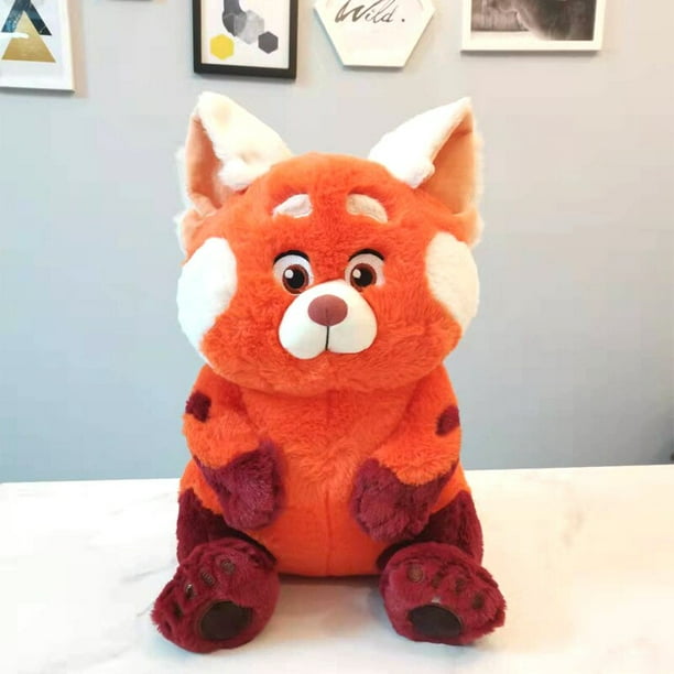 Disney Turning Red Plush Toy Kawaii Anime Panda Plushies Pillow Cute Animal Stuffed Doll Girl Soft Toys for Children Gifts
