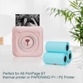 thumbnail image 2 of Self-adhesive sticker paper roll 10 pcs thermal photo paper for PeriPage Mini portable photo printer, P1 Mini printer (57 x 30 mm), 2 of 5