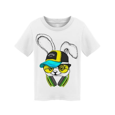 

Cool Hipster Bunny With Cap T-Shirt Toddler -Image by Shutterstock 3 Toddler