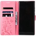 thumbnail image 5 of Compatible with Samsung Galaxy S22 Ultra Case Glitter with Card Holder Flip Wallet Phone Case for Women Crystal Butterfly Shockproof Protective Case for Samsung Galaxy S22 Ultra,Pink GY, 5 of 12