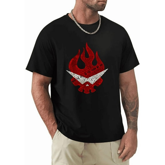 Gurren Lagann Typography Style Anime Mecha Series Fan Unisex T-Shirt