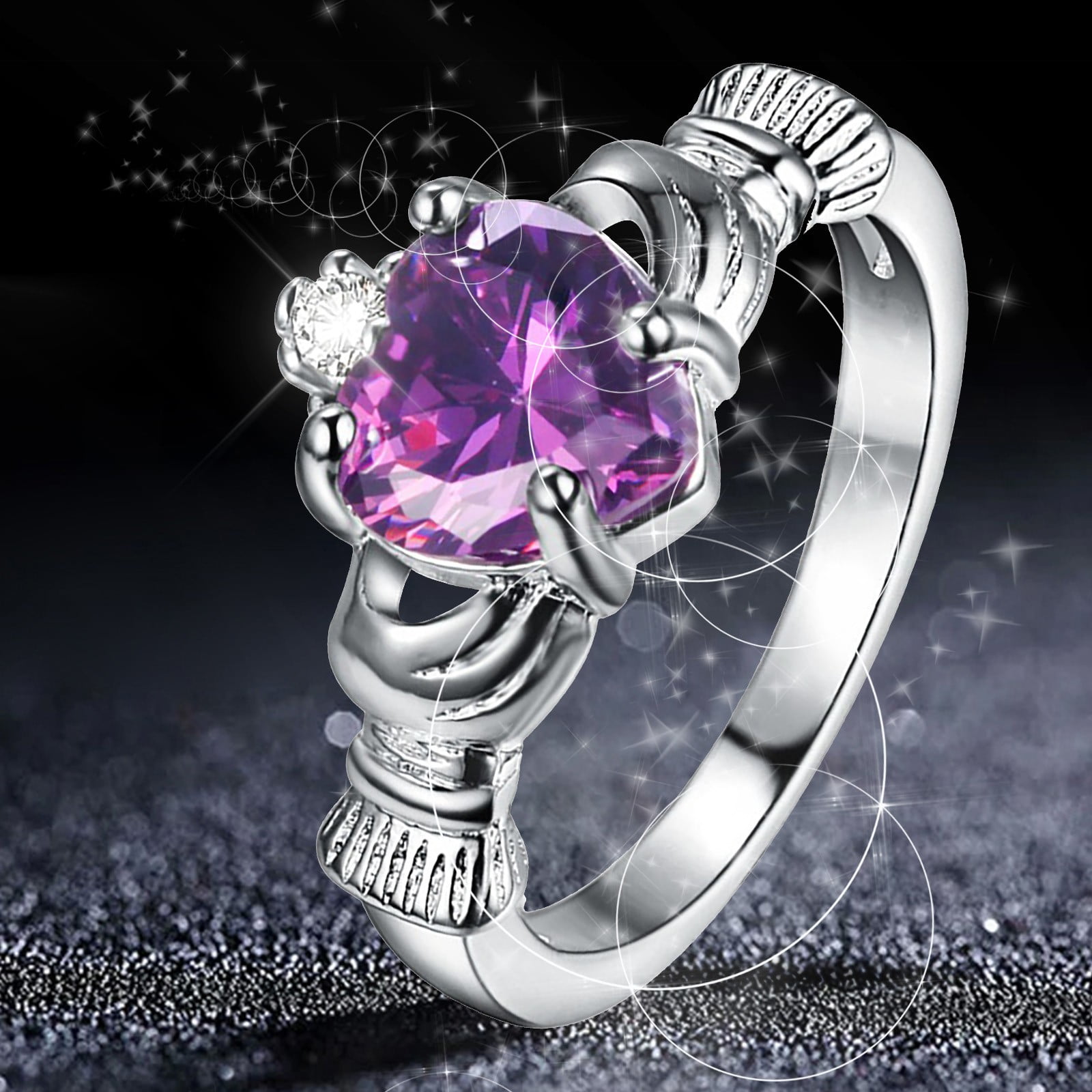 Bagues Plaquées Or Bagues Empilables pour Femmes Bagues pour