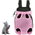 thumbnail image 1 of Cat Carrier, Portable Pet Carrier Backpack, Adjustable Pet Front Cat and Dog Carrier Backpack for Hiking and Riding(Purple,Medium), 1 of 5