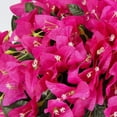 thumbnail image 4 of Bougainvillea - Flores artificiales para decoración al aire, 2 piezas de vid de seda sintética, guirnalda colgante de buganvillas para porche, 4 of 4