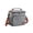 Gray, variant on LHNFT Men's Double/Women's Compartment Lunch Bag, Insulated Lunch Cooler Tote 2 Roomy Large Reusable Water-resistant Lunch box